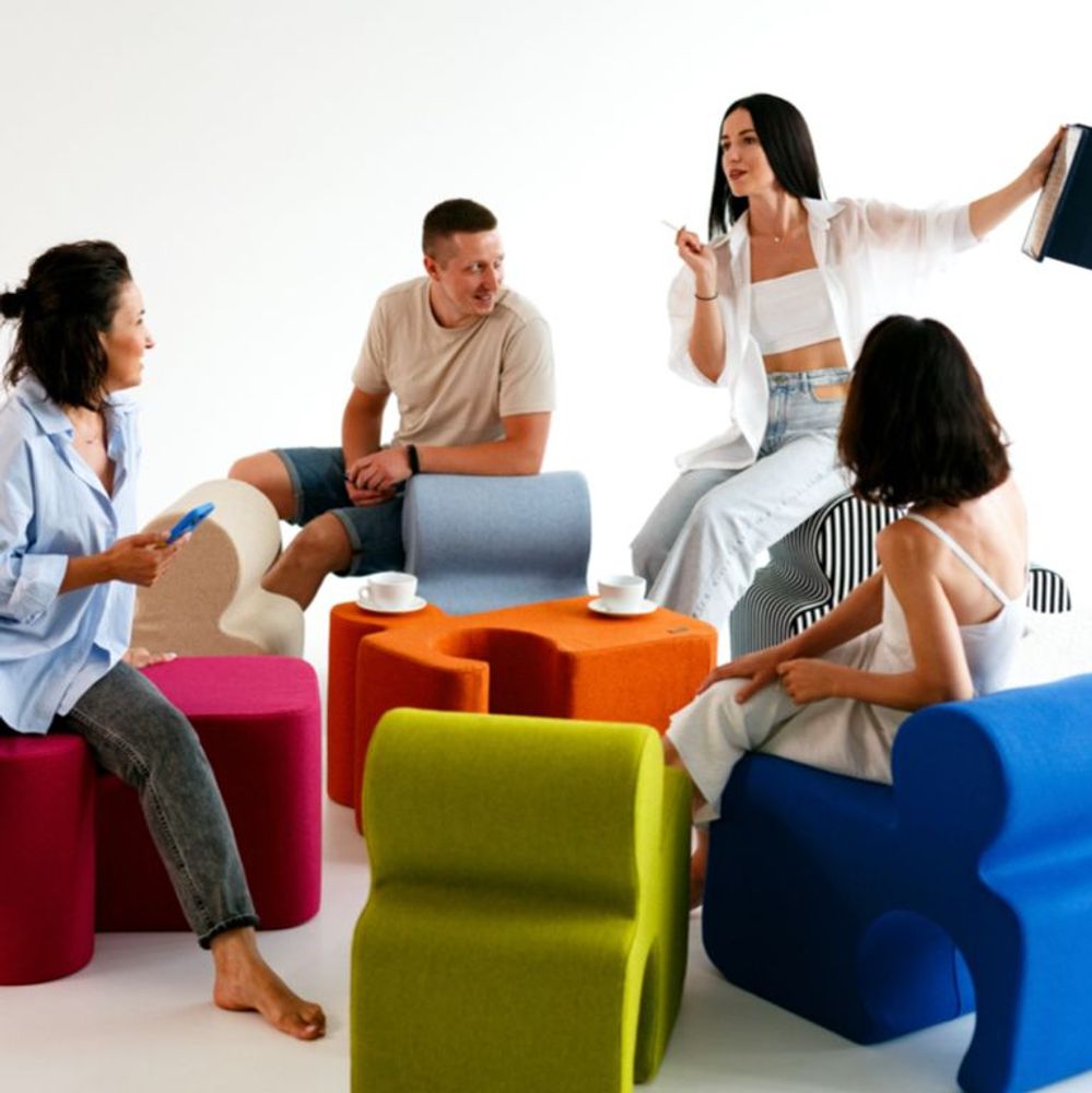 Fauteuils - Poufs KONYKY / DONNA - UKRAINIAN DESIGN BRANDS