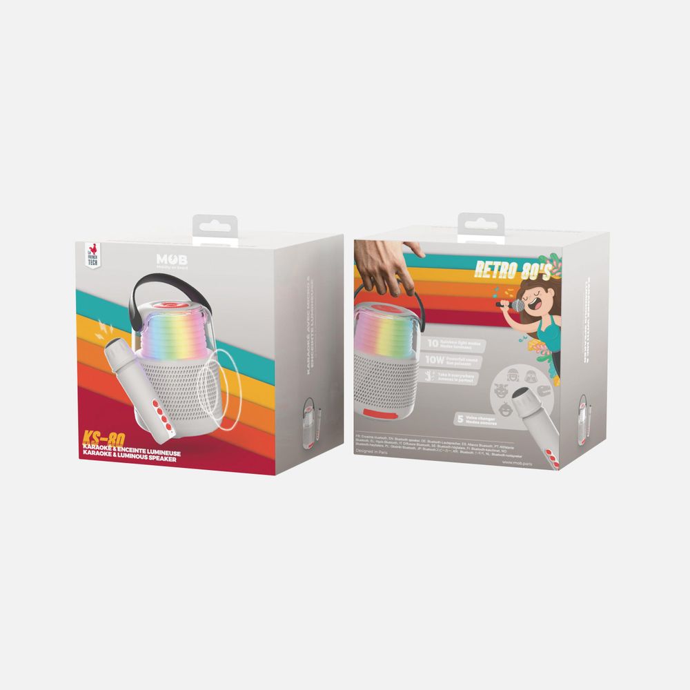 Jeux enfants - Enceinte & Karaoké KS-80 - MOB