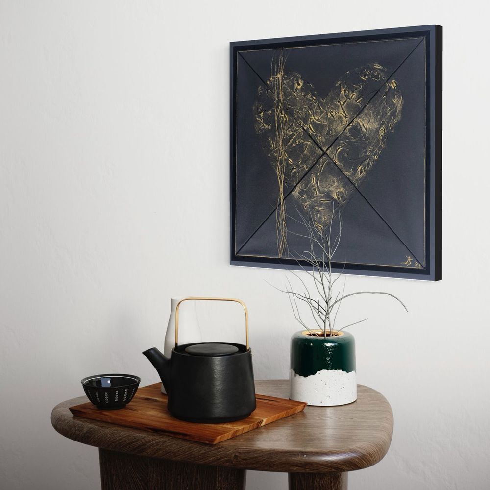 Tableaux - RIEN QUE L'AMOUR (46 x 46 cm) - JALUSTOWSKI.DESIGN