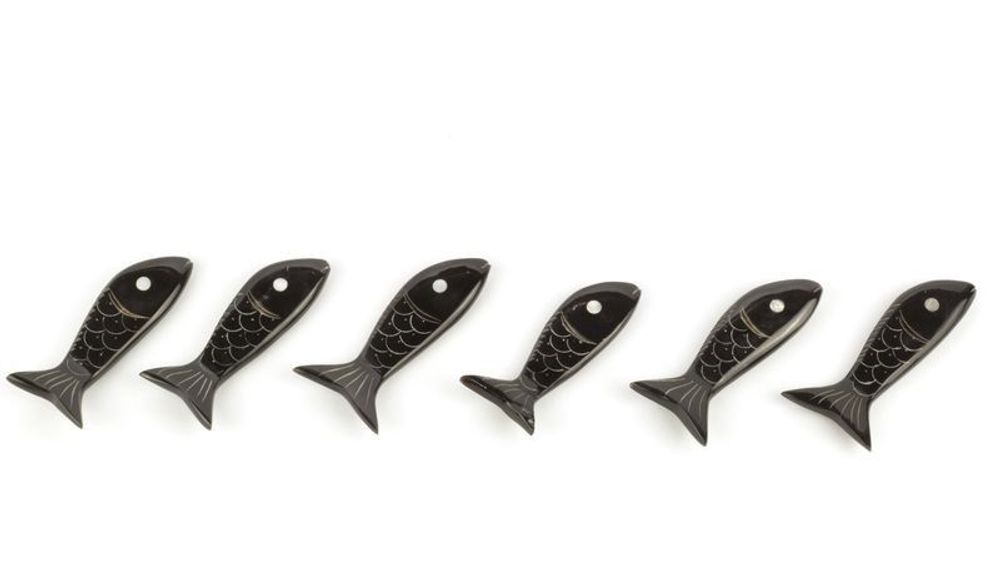 Cutlery set - Set of 6 fish knife / chopsticks holders - L INDOCHINEUR X RIVÊT