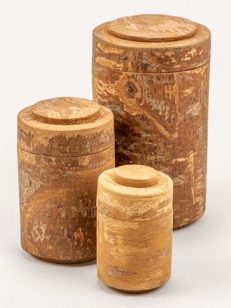 Tea and coffee accessories - Set of 3 cinnamon boxes - L INDOCHINEUR X RIVÊT