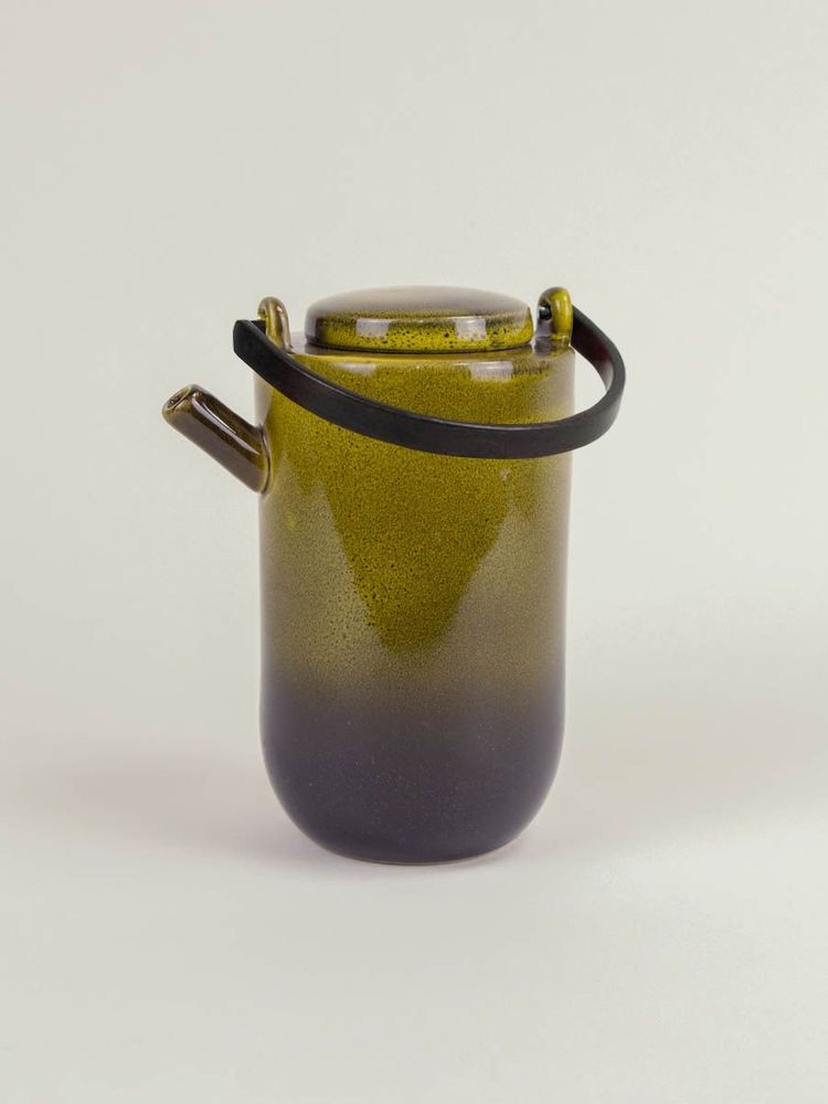 Tea and coffee accessories - Hoa Bien teapot with black brass handle - L INDOCHINEUR X RIVÊT