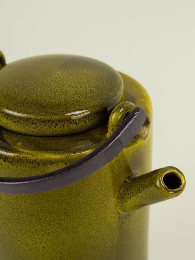 Tea and coffee accessories - Hoa Bien teapot with black brass handle - L INDOCHINEUR X RIVÊT