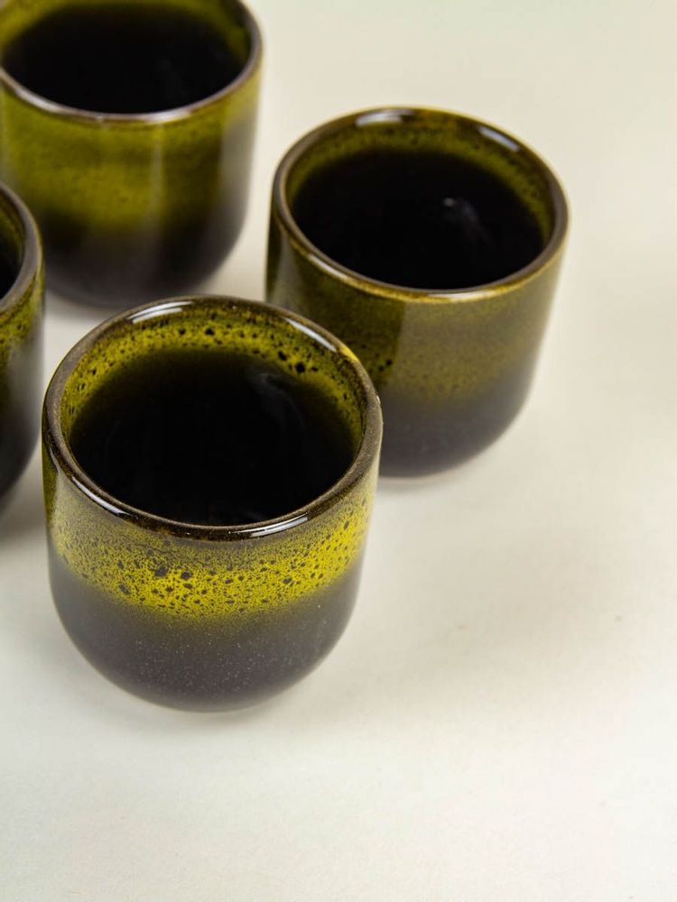 Mugs - Set of 6 Hoa Bien cups - L INDOCHINEUR X RIVÊT