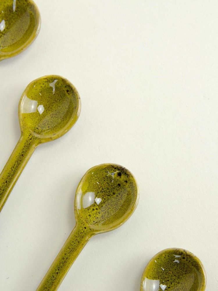 Tea and coffee accessories - Set of 6 Hoa Bien spoons - L INDOCHINEUR X RIVÊT