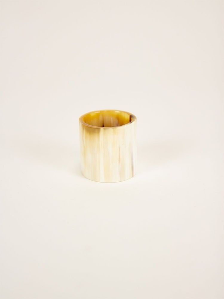 Napkins - Set of 6 napkin rings in horn - L INDOCHINEUR X RIVÊT