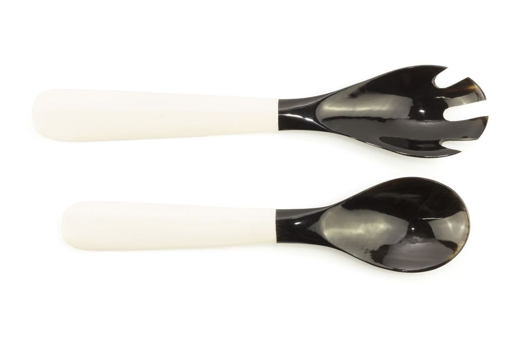 Kitchen utensils - Duo-material salad servers - L INDOCHINEUR X RIVÊT