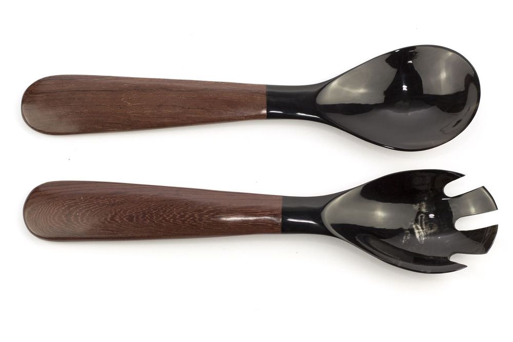 Kitchen utensils - Duo-material salad servers - L INDOCHINEUR X RIVÊT