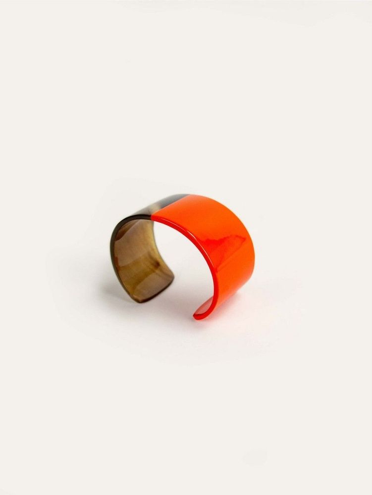 Bijoux - Manchette fine en sabot et laque - L INDOCHINEUR X RIVÊT