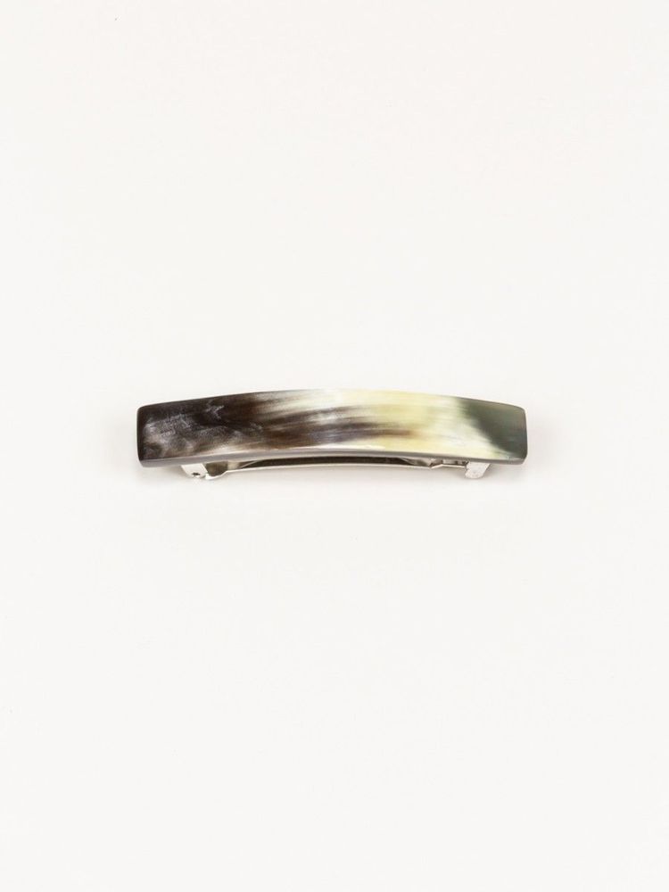 Hair accessories - Natural horn rectangular hair clip - L INDOCHINEUR X RIVÊT