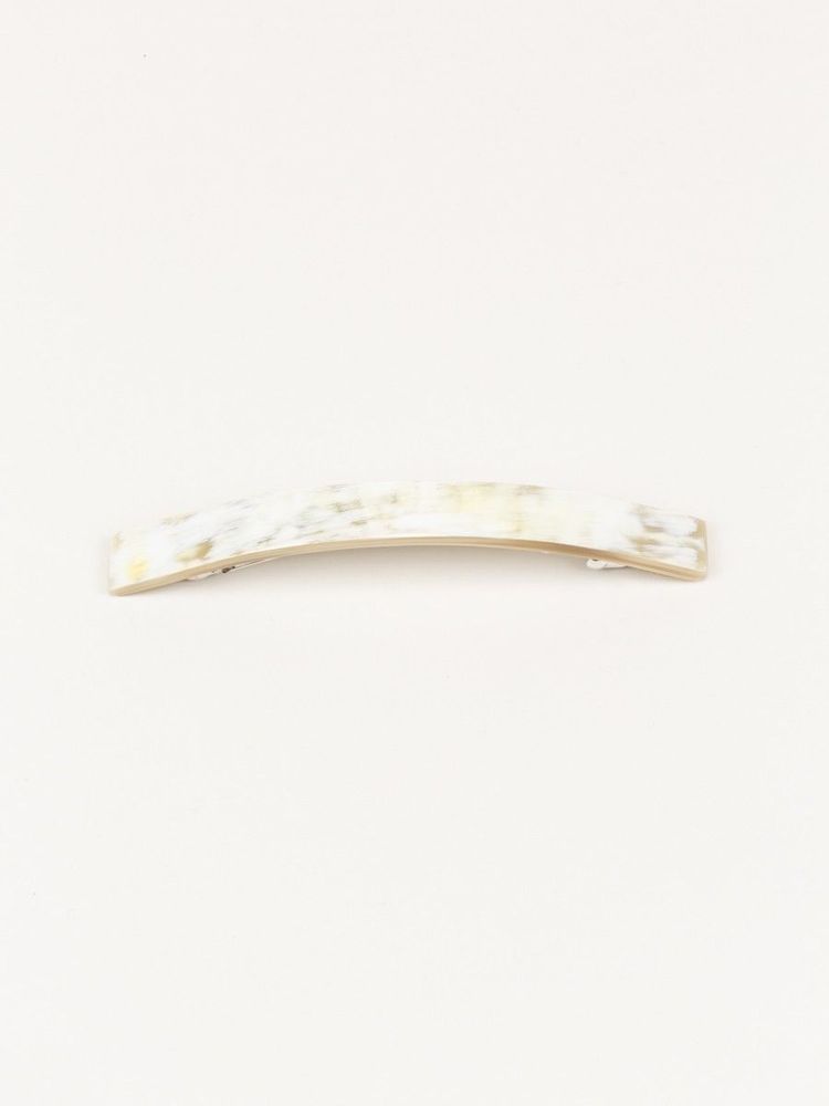 Hair accessories - Natural horn rectangular hair clip - L INDOCHINEUR X RIVÊT