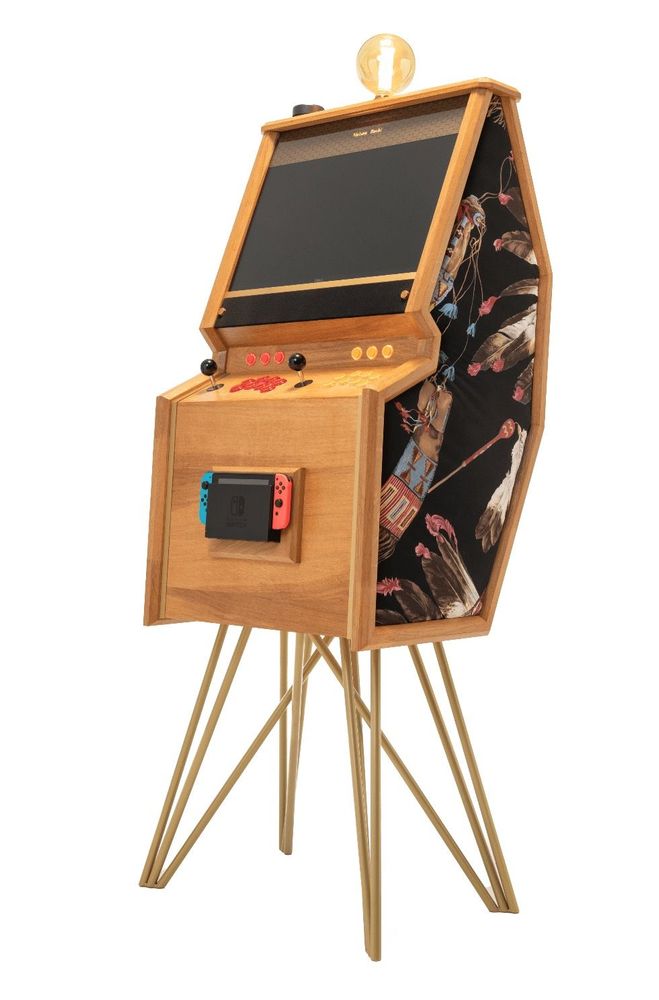 Objets de décoration - SENPAI V3 LITE : borne d'arcade de luxe, 5000 jeux rétro + Nintendo - MAISON ROSHI - LUXURY ENTERTAINMENT CABINETS