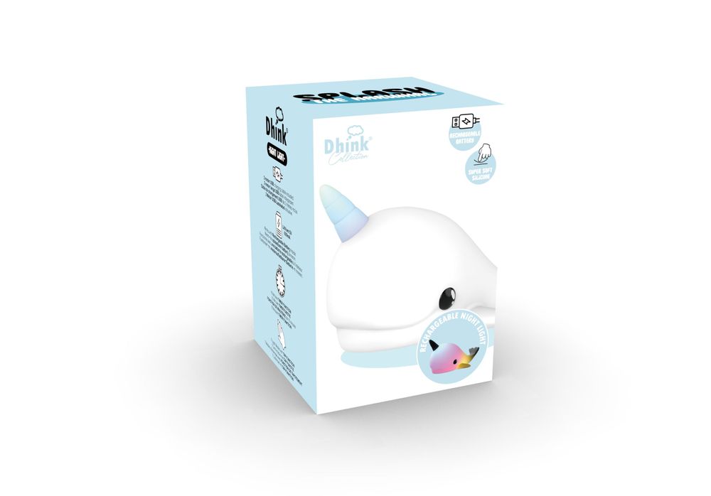 Gifts - Narwhal Northern Lights - DHINK.EU