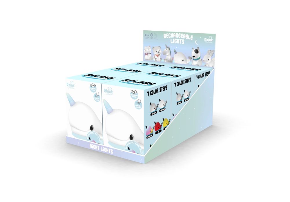Gifts - Narwhal Northern Lights - DHINK.EU