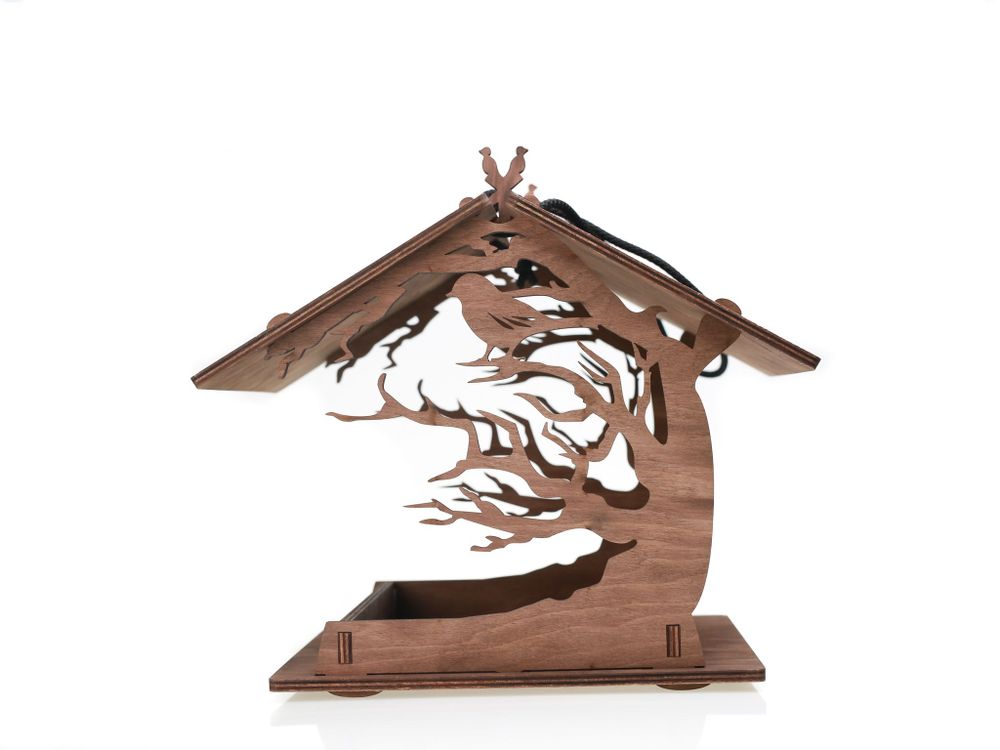 Garden accessories - Wooden Bird Feeder - PROMIDESIGN