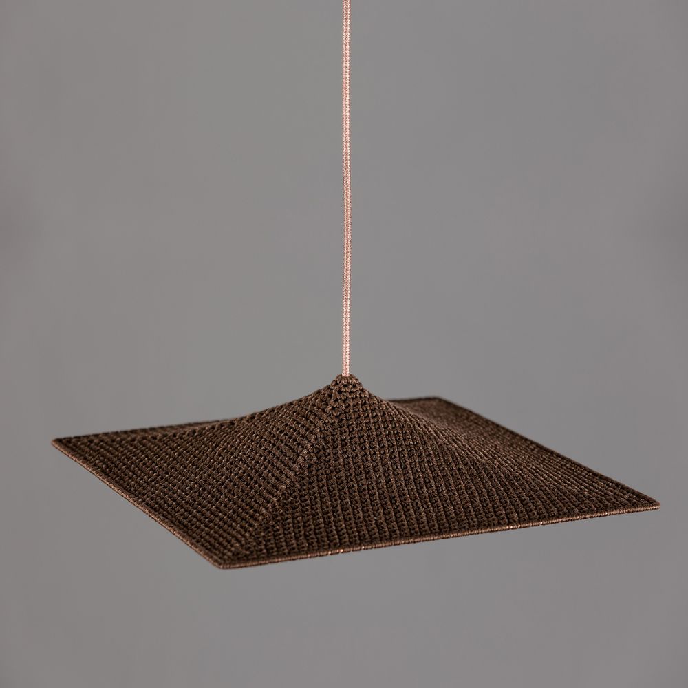 Ceiling lights - TOKYO suspension lamp in cotton yarn - ELMO