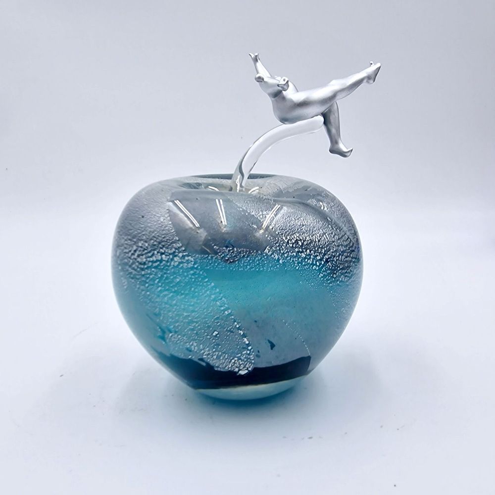 Verre d'art - Œuvres en verre : « CROQUEZ LA VIE » ! Effervescentes - LAURENCE DREANO