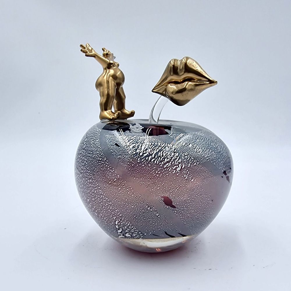 Verre d'art - Œuvres en verre : « CROQUEZ LA VIE » ! Effervescentes - LAURENCE DREANO