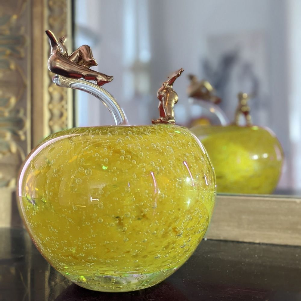 Verre d'art - Œuvres en verre : « CROQUEZ LA VIE » ! Effervescentes - LAURENCE DREANO