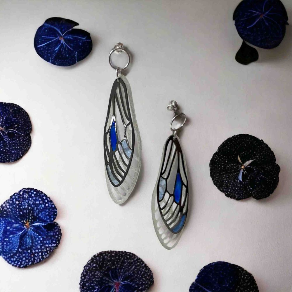 Bijoux - Boucles d’oreilles Dragonfly petit modèle - MARIE FLAMBARD