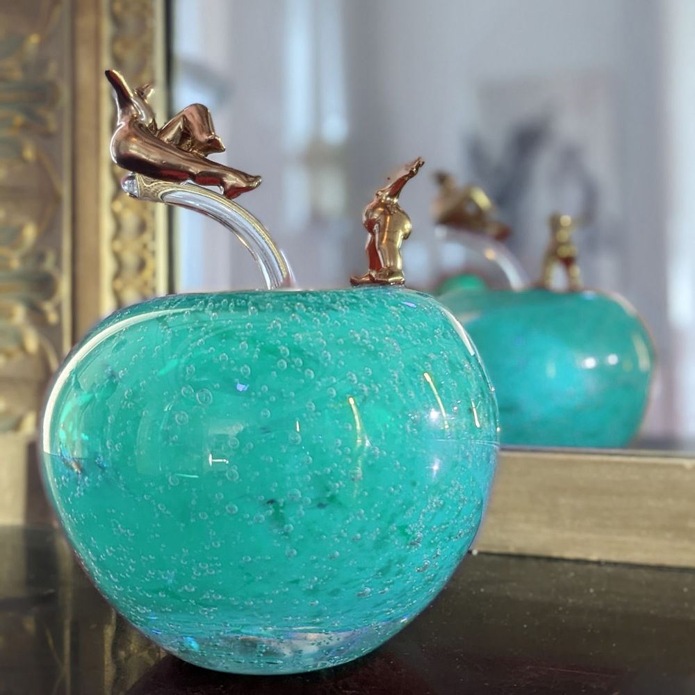 Verre d'art - Œuvres en verre : « CROQUEZ LA VIE » ! Effervescentes - LAURENCE DREANO