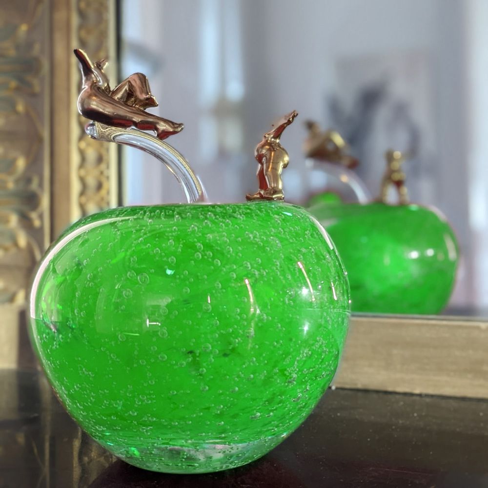 Verre d'art - Œuvres en verre : « CROQUEZ LA VIE » ! Effervescentes - LAURENCE DREANO