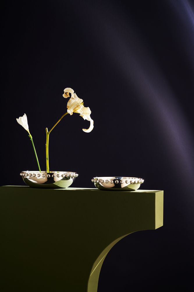 Objets design - BALM SILVER BOWL - MINVAL LIVING