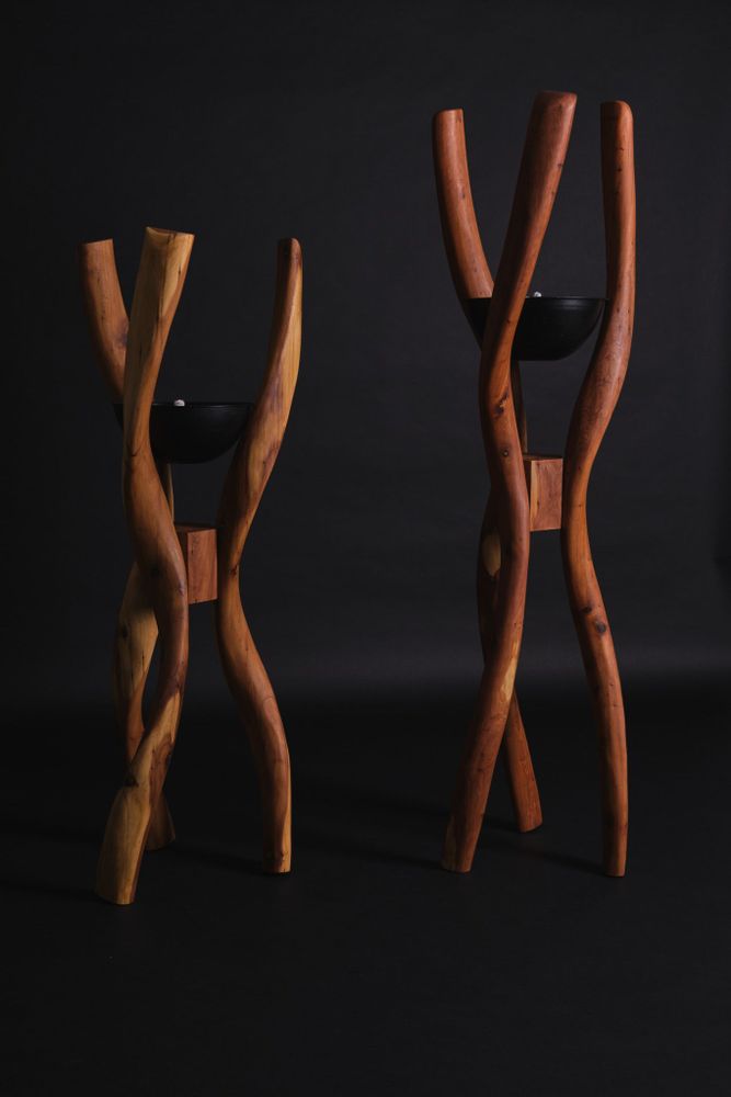 Accessoires de déco extérieure - Porte bougies - NORA - CALLITRIS