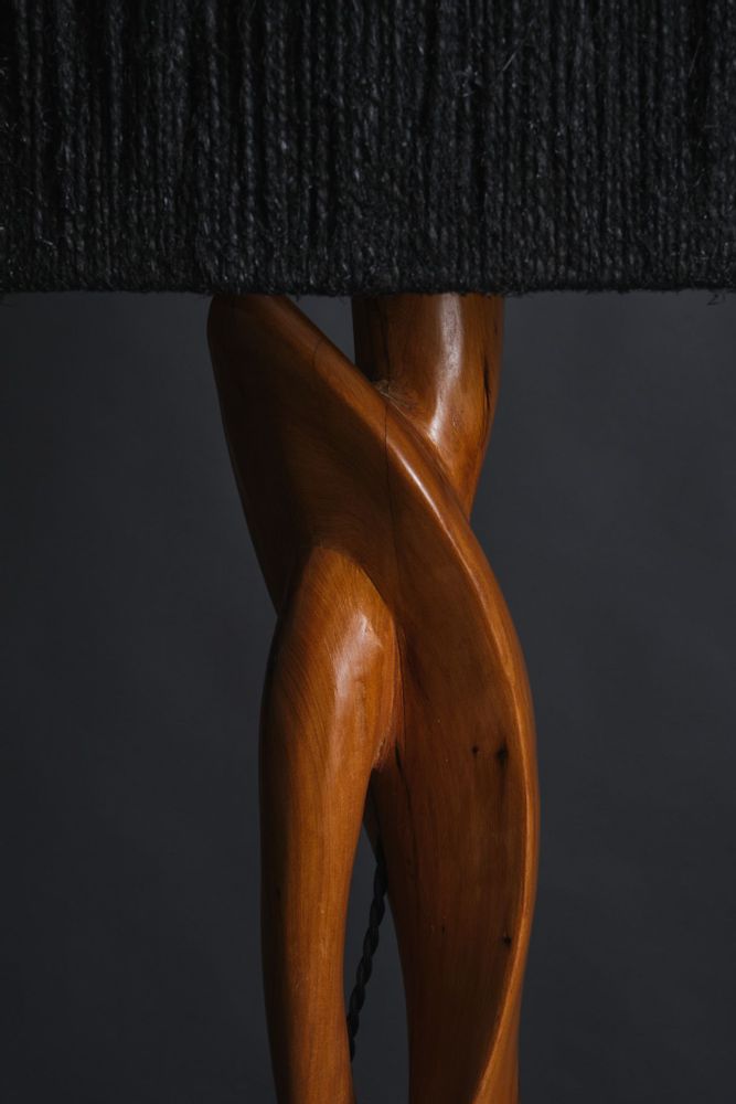 Lampadaires - IRGES - Handcrafted Wooden Floor Lamps - CALLITRIS