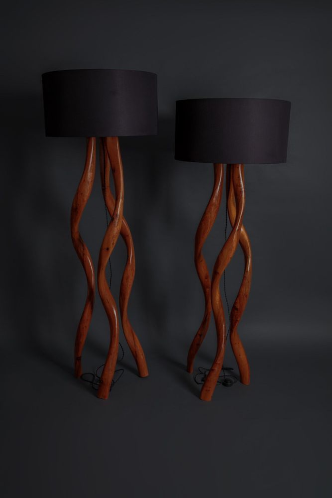 Lampadaires - INAN - Lampadaire en bois - CALLITRIS