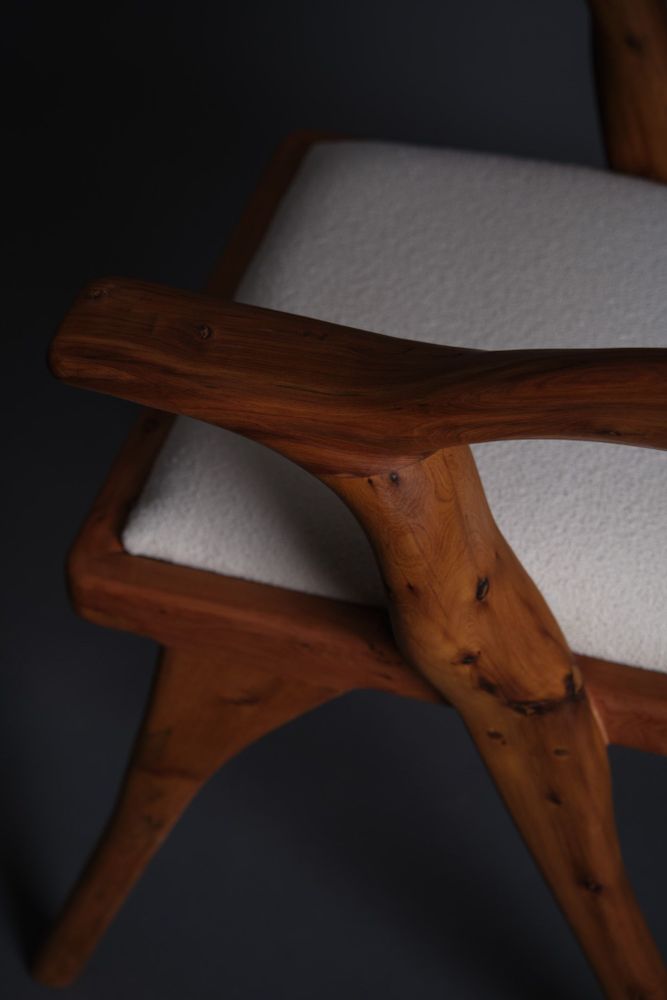 Chaises - YINIS - Chaise en bois de thuya - CALLITRIS