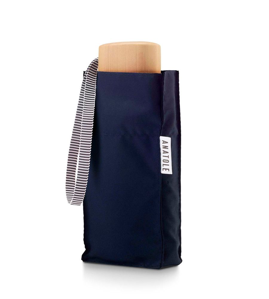 Gifts - Compact umbrella - Navy Blue - Colette - ANATOLE