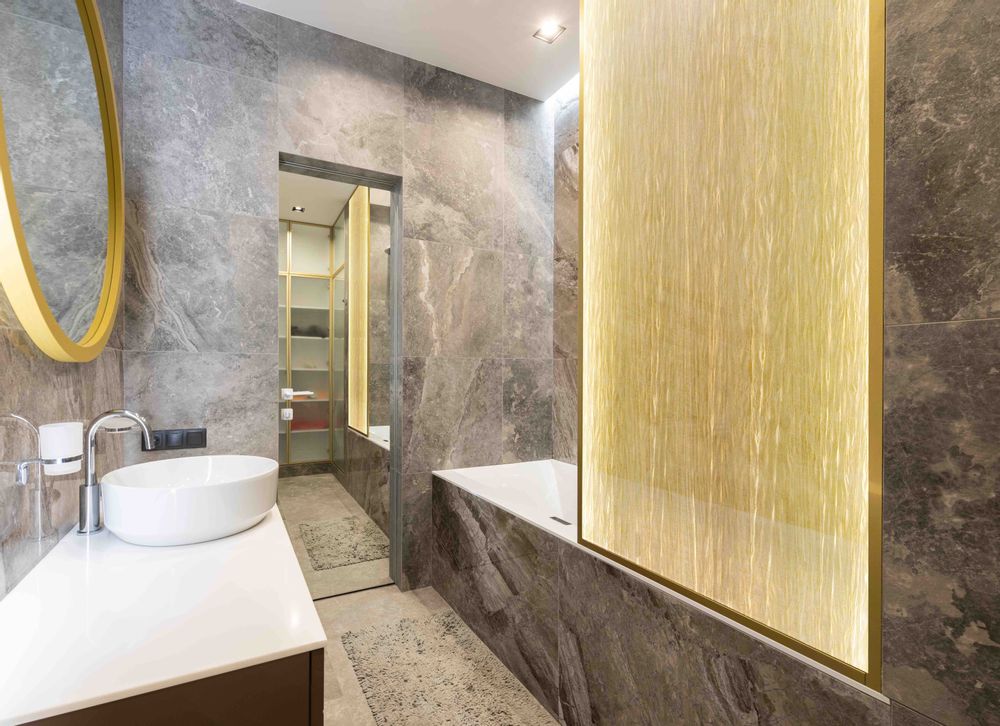 Wall panels - CASCADE PLATINE - B014 - DACRYL
