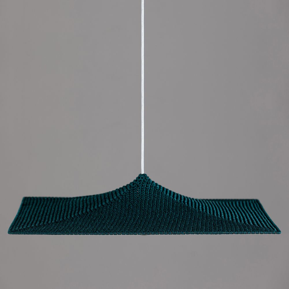 Ceiling lights - OSAKA suspension lamp in cotton yarn - ELMO