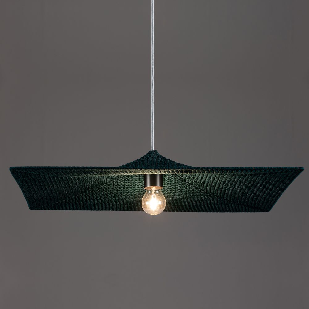 Ceiling lights - OSAKA suspension lamp in cotton yarn - ELMO
