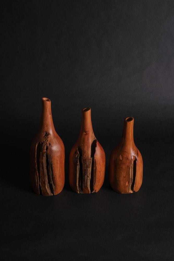 Vases - Handcrafted trio of vases - Ref VAS012 - CALLITRIS