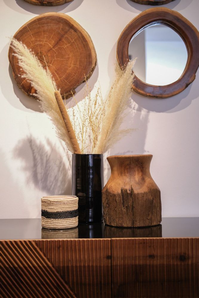 Candles - Wood Candle - REF BO007 M - CALLITRIS