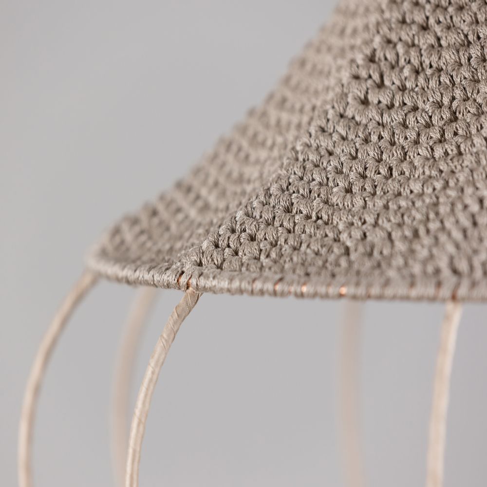 Plafonniers - BRIGHTON suspension en fil de coton - ELMO