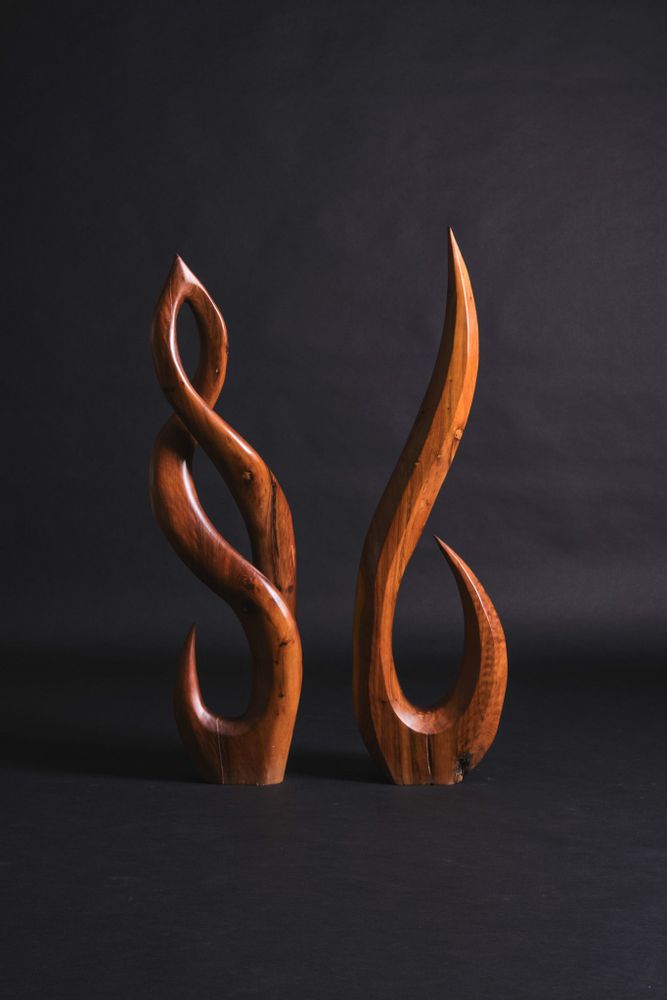Decorative objects - Decorative wooden sculpture. - CALLITRIS