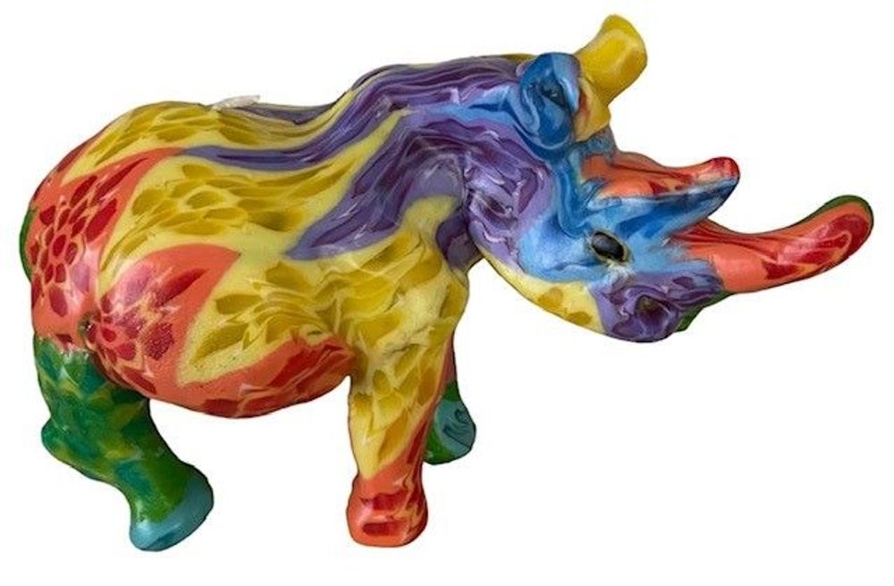 Decorative objects - Timbali Rhinoceros Candle - EL PELICANO