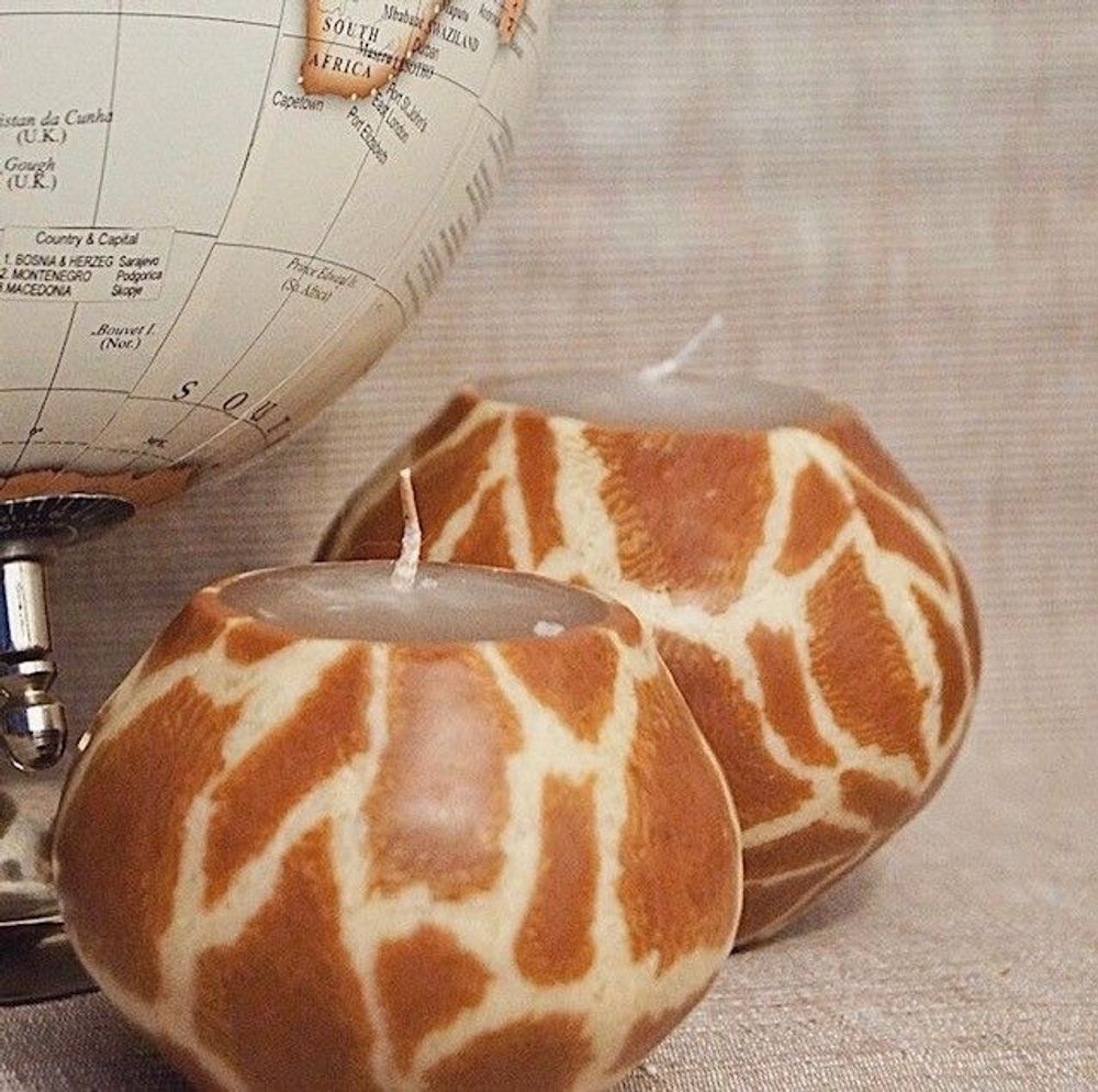 Decorative objects - Giraffe candle - EL PELICANO