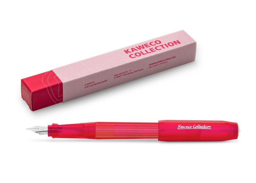 Stationery - Kaweco COLLECTION Fountain Pen Perkeo Infrared - KAWECO GERMANY