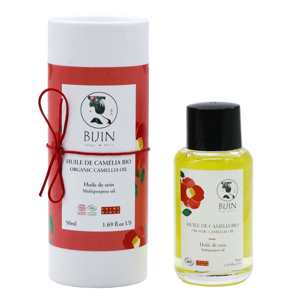 Gifts - Organic camellia oil for face, body, hair, stretch marks - LE CHARBON ACTIF FRANCAIS