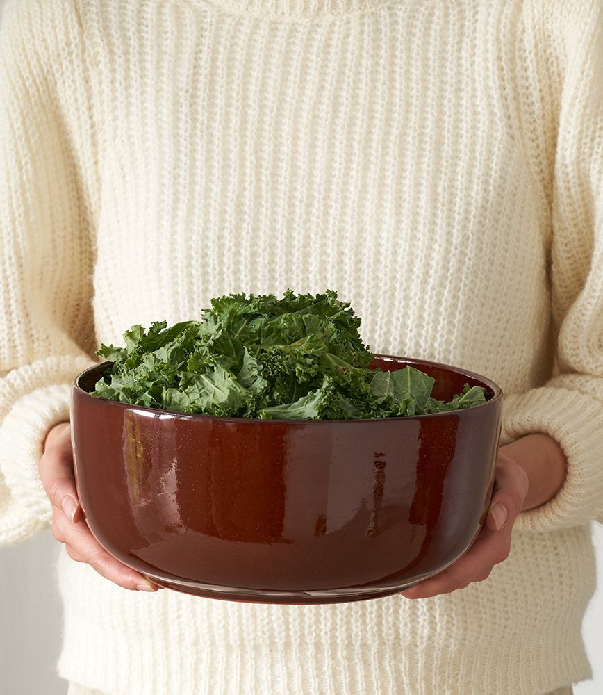 Platter and bowls - Faran Sienna Salad Bowl Ø26 Cm/H12 Cm - HOMATA