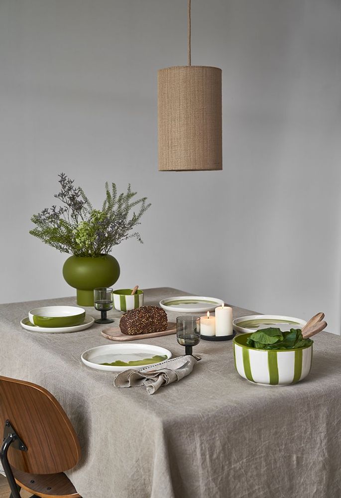 Everyday plates - Bowling Nua Green
Ø20 Cm - HOMATA