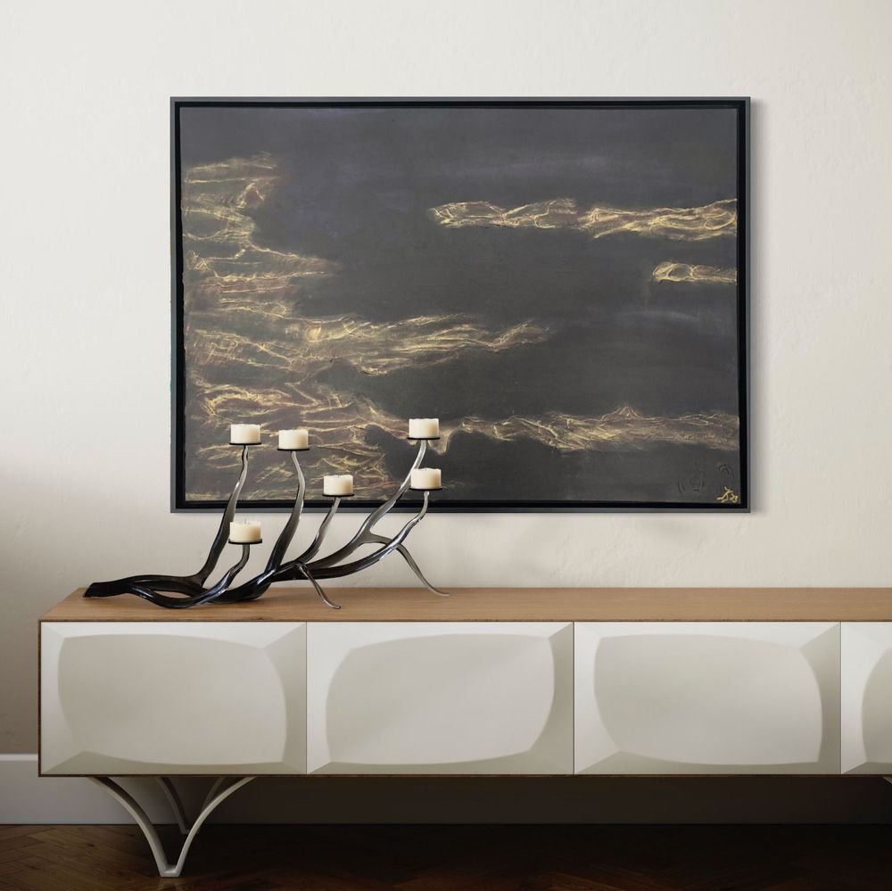 Tableaux - À L'AUTRE CÔTÉ (106 x 76 cm) - JALUSTOWSKI.DESIGN