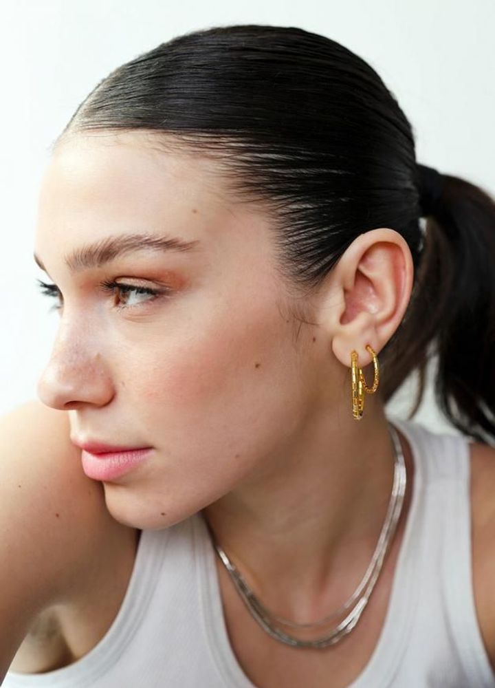 Gifts - Tube Earrings and Rings - BORD DE L'EAU