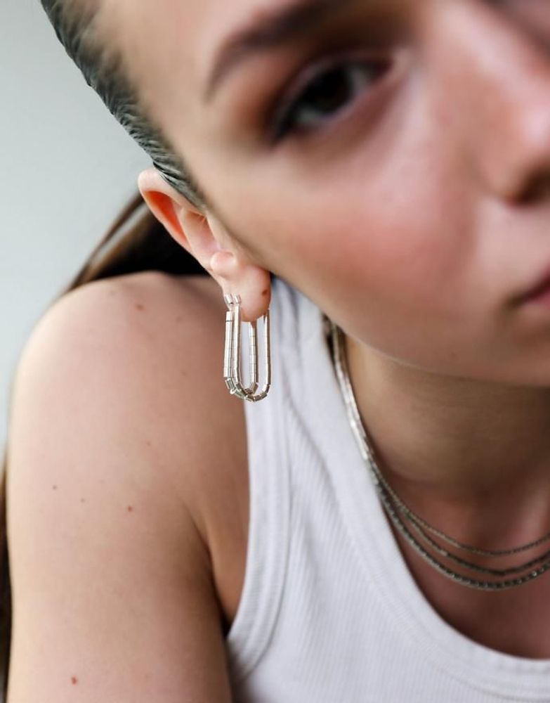 Gifts - Tube Earrings and Rings - BORD DE L'EAU