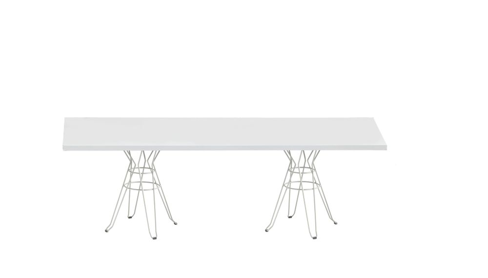 Dining Tables - CAPRI square/rectangular table top H74 - ISIMAR