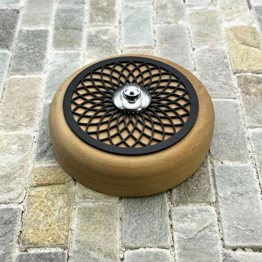 Objets de décoration - Sonnette Image Métal Rosace - LA FÉE SONNETTE